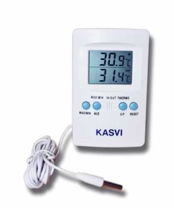 Termômetro De Temperatura Máxima e Mínima (in/out) - K29-7070 - KASVI