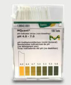 Tiras Indicadoras de pH 4,0-7,0 cx c/ 100 unid - Merck