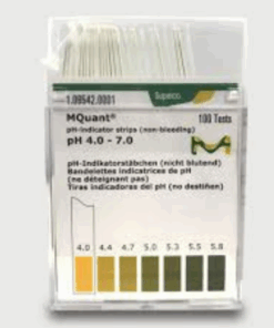 Tiras Indicadoras de pH 4,0-7,0 cx c/ 100 unid - Merck